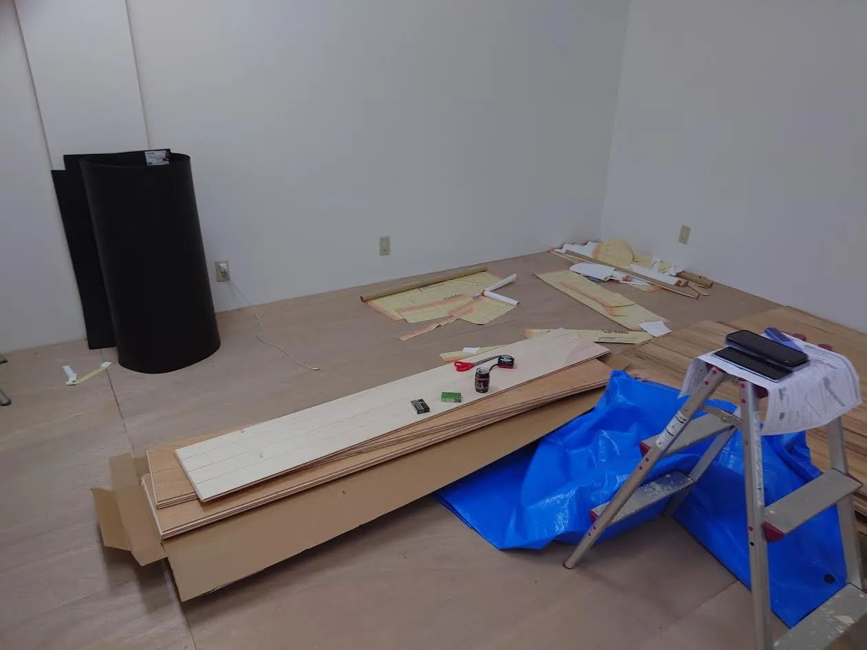 店舗オープン前のリフォーム手伝い